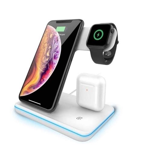 Беспроводное зарядное устройство Wireless Charger 3в1 для iPhone, Apple ...