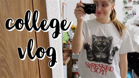 College Day In My Life Surviving My First Final Vlogmas Day 4 Youtube