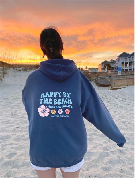 Sand And Sunsets Hooded Sweatshirt Beach Sweatshirts Trendy Beach