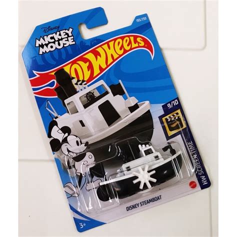 Hot Wheels Mickey Mouse Disney Steamboat Shopee Malaysia