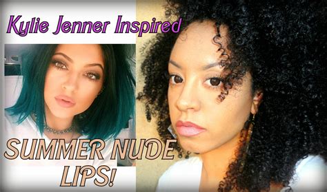 MlleCafeAuLait S Babbling NUDE SUMMER Kylie Jenner Inspired Lips