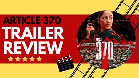 Article Trailer Review Yami Gautam Priya Mani Rd Feb