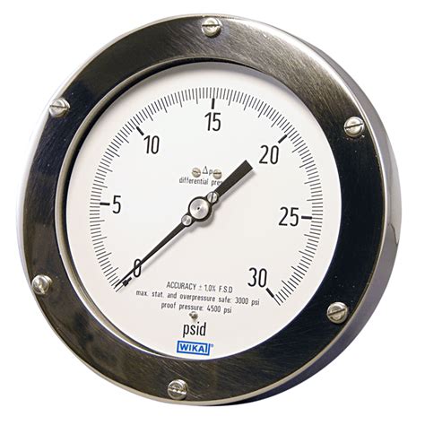 Wika Differential Pressure Gauge Bricebarclay