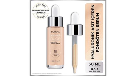 L Oréal Paris True Match Nude Serum Fondöten Ecza Blog
