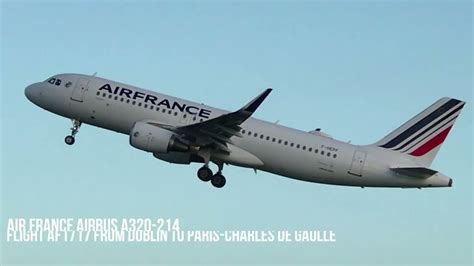 Air France Airbus A320 214 With Sharklets Youtube