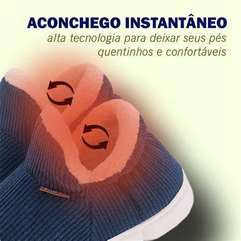 Pantufa Chinelo De Casa Masculina Feminina Adulta Pel Cia Confort Vel