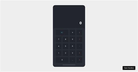 React Calculator Codesandbox