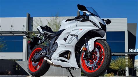 2023 Yamaha Yzf R7 Intensity White Sc Project Cr T Without Db Killer