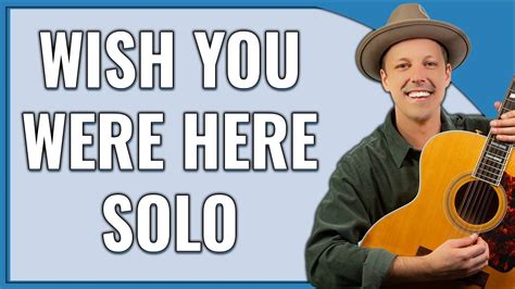 Wish You Were Here Guitar Solo Pink Floyd Lesson Tutorial