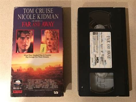 Far And Away Vhs 1992 Tom Cruise Nicole Kidman 96898128735 Ebay