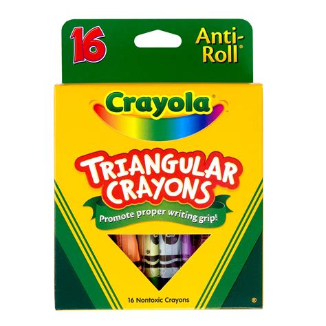 Crayola® Triangular Crayons 8 or 16 Count | Becker's