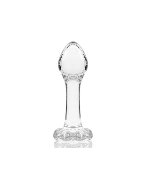 Plug Anal en Verre Borosilicate Modèle Clair Nebula Plug anal