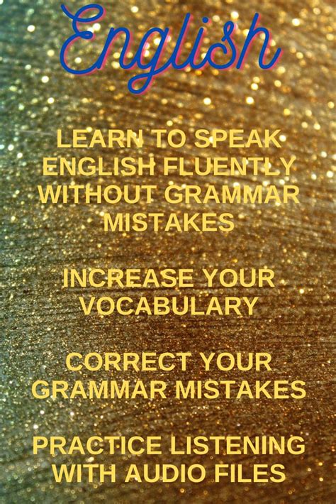 Learn To Speak English Fluently Without Grammar Mistakes Learn