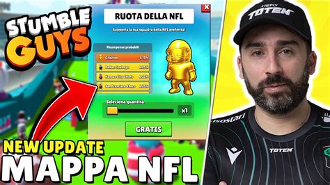 NUOVA MAPPA E TANTE SKIN IN ARRIVO STUMBLE GUYS X NFL YouTube