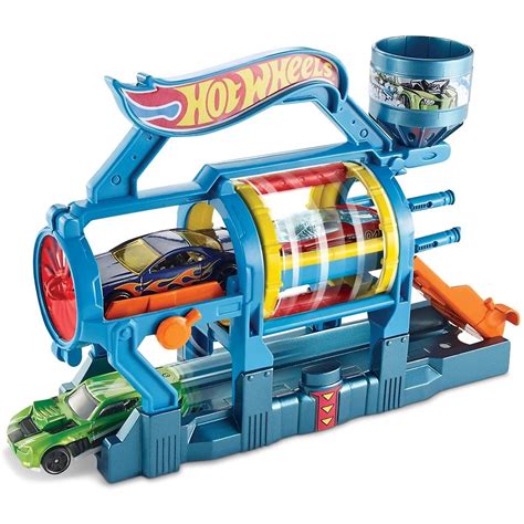 Mô Hình Hot Wheels Rửa Xe Xoáy Trục FJN35 FJN34 FAHASA