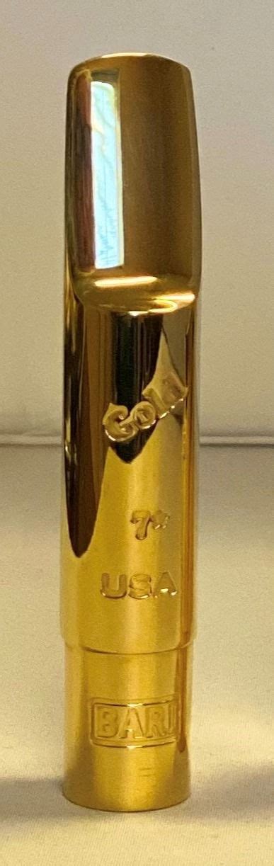 Bari Gold Baritone Saxophone Mouthpiece | Bari Woodwinds, Inc