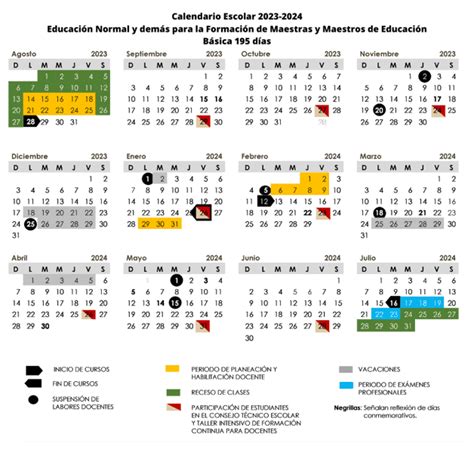 Calendario Escolar 2023 2024 así quedan las clases para el próximo