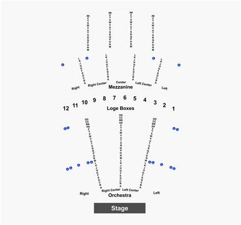 Nokia Theatre Seating Chart With Seat Numbers | Elcho Table