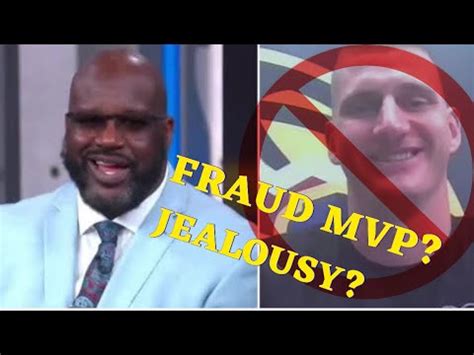 Shaq Tells Nikola Jokic He Didnt Deserve To Win Nba Mvp Did Sga Get