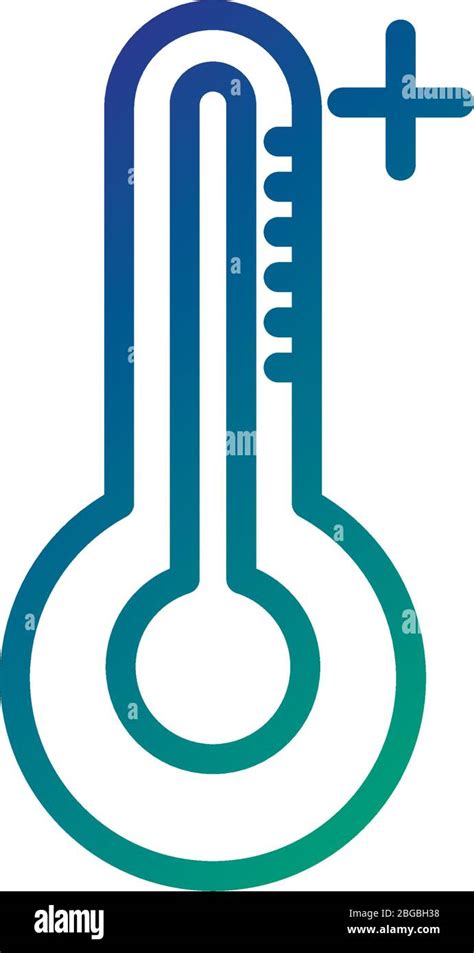 thermometer temperature measure  style stock vector image art alamy