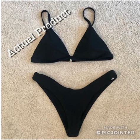 Penna Pine Swim Black Print Cheeky Perfect Bikini Poshmark