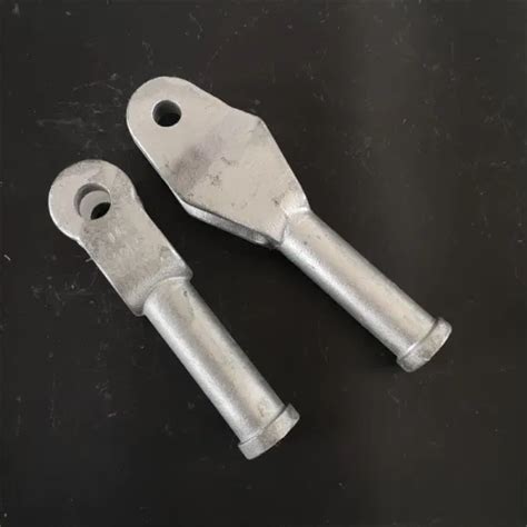 Ductile Iron Socket Clevis With Hot DIP Galvanized Surface Overhead Line Fittings And Ductile Iron