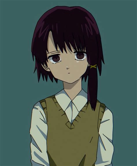Iwakura Lain - Serial Experiments Lain - Image by Yokio (Pixiv 24055260