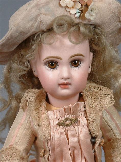 Pristine Size 3 Tete Jumeau Bebe In Silk Costume 12 Antique Dolls