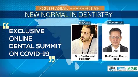 dr irfan qureshi speaks   normal  dentistry conference south