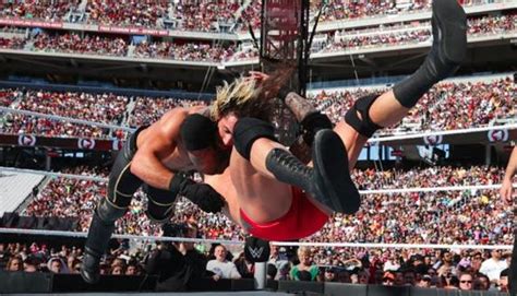 Wrestlemania 31 El Impresionante Rko De Randy Orton A Seth Rollins