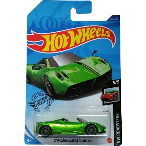 Jual Hot Wheels 17 Pagani Huayra Roadster Green Hotwheels SNI Shopee Indonesia