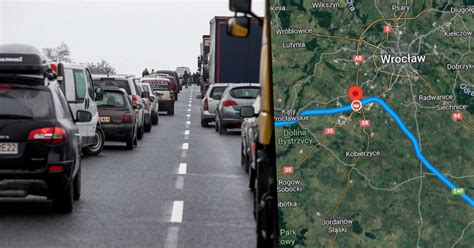 Kolizja Na Autostradzie A Kierowcy Utkn Li W Pot Nym Korku Wiadomo Ci