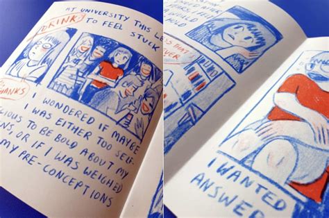 Spotlight Fitting In A Sex Zine Graphic Medicine