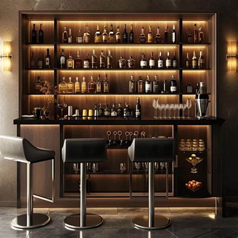 Cantinho Do Bar Em Casa - Como Montar um Cantinho do Bar em Casa - Arquitetura e Decoração