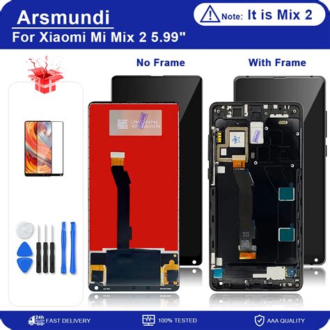 5 99 New For Xiaomi Mi Mix 2 LCD Display Touch Screen Digitizer