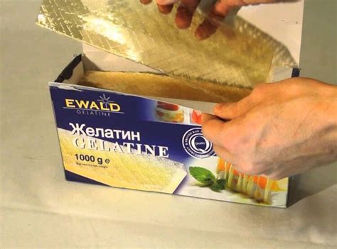 Как разводить желатин? Пропорции для холодца и желе