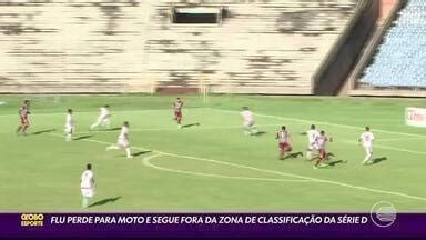 Globo Esporte Pi Flu Perde Para O Motoclub E Segue Fora Da