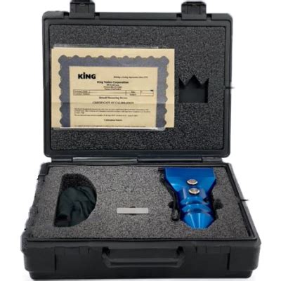 Hardness Testers Portable Brinell King Testers Brinell Portable