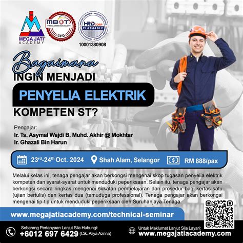 bagaimana menjadi  penyelia elektrik kompeten suruhanjaya tenaga