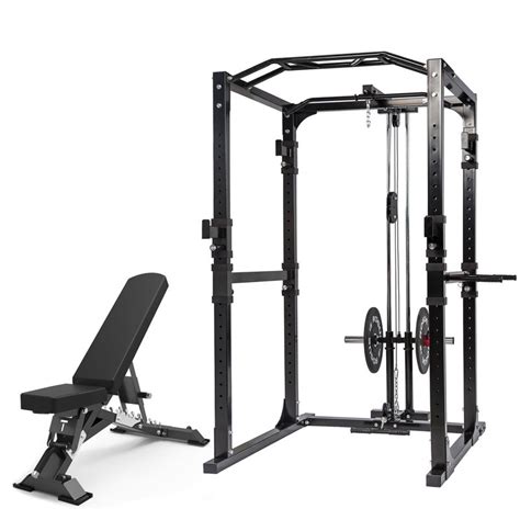 Buy Power Rack Bundle - Power Rack & Premium Grade Bench - MyDeal