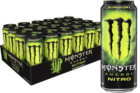 Buy Monster Energynitro Super Dry Maximum Strength Drink 16 384 Fl Oz