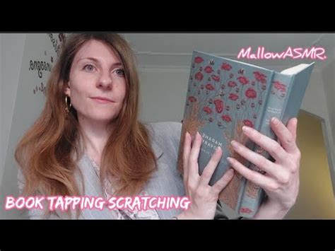 ASMR Book Tapping And Scratching Page Turning Crinkles YouTube