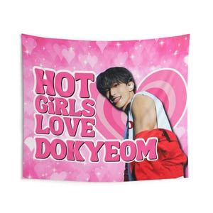 Svt DK Dokyeom Hot Girls Concert Banner Seventeen Members Kpop Flag Svt Album Merch Gift