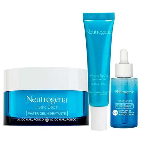 Creme Neutrogena Para O Rosto - Neutrogena Hydro Boost Kit Gel Hidratante Facial + Gel Creme para Olhos ...