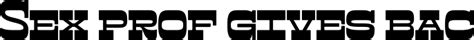 Cowhand High Fonts