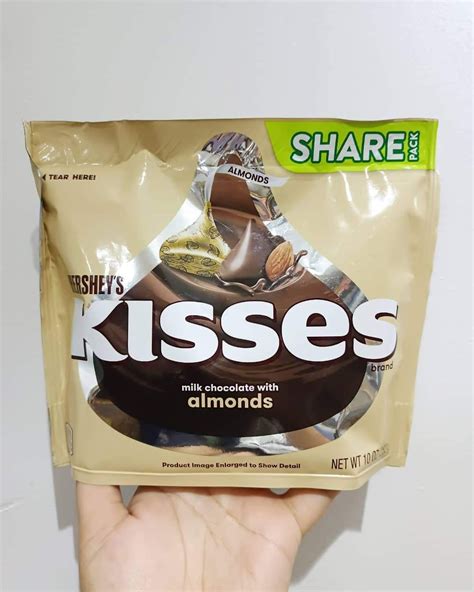 Hershey S Kisses Milk Chocolate With Almond G Lazada Ph