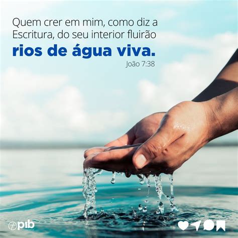 Agua Viva Na Bíblia - Rios de água viva | Joao 7, Água viva, Imagens de biblia
