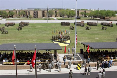 At Cooper Field Fort Hood Texas The Us Army 1st Cavalry Division