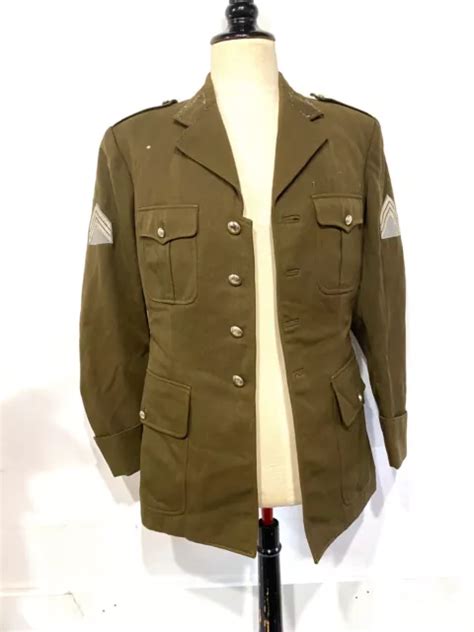 Ancien Uniforme Manteau Veste Vareuse Capote Militaire Arm E Fran Aise