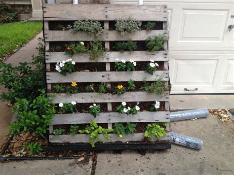 Pin On Successes Pallet Planter Planters Garden